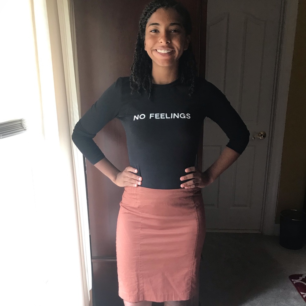 Brown women’s skirt
